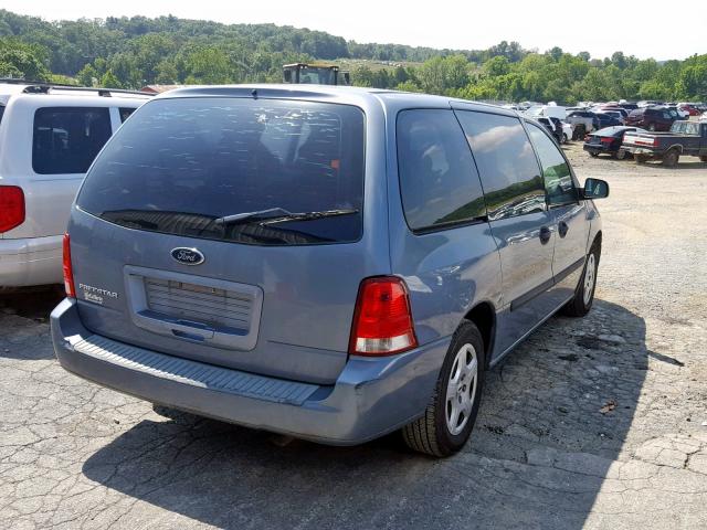 2FMZA506X5BA11076 - 2005 FORD FREESTAR S BLUE photo 4