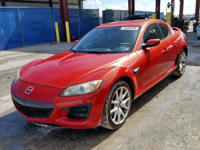 JM1FE1CP1A0403920 - 2010 MAZDA RX8 RED photo 2