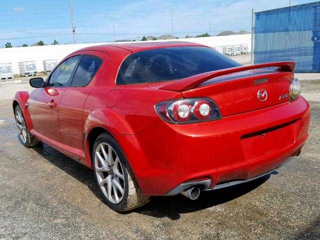 JM1FE1CP1A0403920 - 2010 MAZDA RX8 RED photo 3