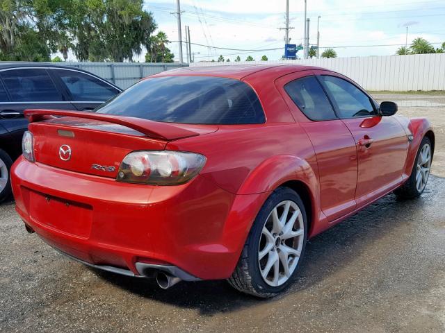 JM1FE1CP1A0403920 - 2010 MAZDA RX8 RED photo 4