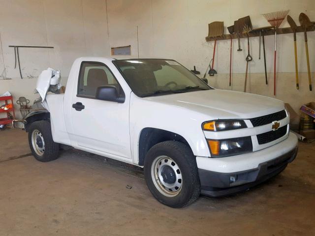 1GCCSBF92C8158029 - 2012 CHEVROLET COLORADO WHITE photo 1