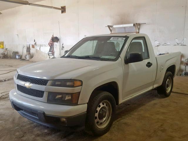 1GCCSBF92C8158029 - 2012 CHEVROLET COLORADO WHITE photo 2