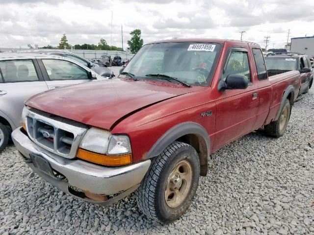 1FTZR15X9YPB56632 - 2000 FORD RANGER SUP WHITE photo 2