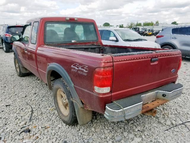 1FTZR15X9YPB56632 - 2000 FORD RANGER SUP WHITE photo 3