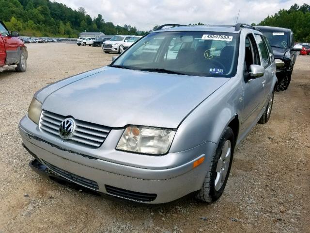 WVWSP61J03W097667 - 2003 VOLKSWAGEN JETTA GLS SILVER photo 2