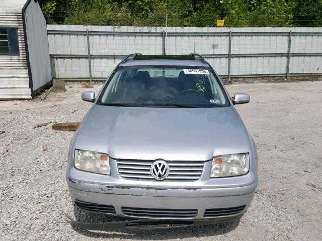 WVWSP61J03W097667 - 2003 VOLKSWAGEN JETTA GLS SILVER photo 9