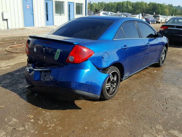 1G2ZH548954158225 - 2005 PONTIAC G6 GT BLUE photo 4