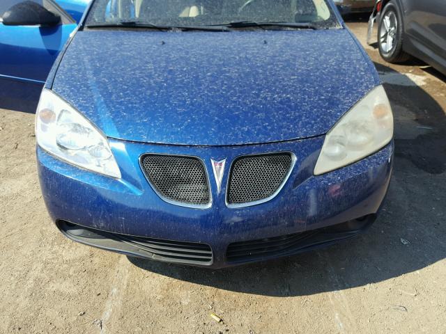 1G2ZH548954158225 - 2005 PONTIAC G6 GT BLUE photo 7