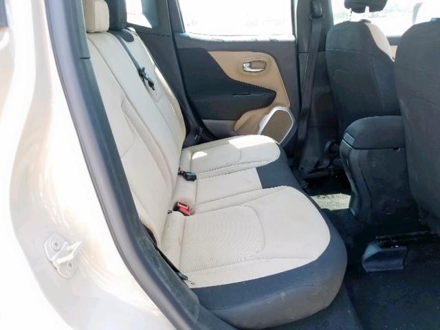 ZACCJBAT9FPB30988 - 2015 JEEP RENEGADE S 棕色 照片 6