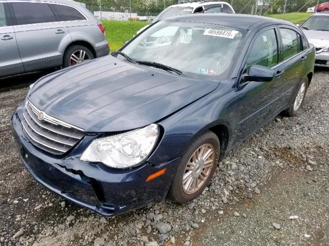 1C3LC56R68N100601 - 2008 CHRYSLER SEBRING TO BLUE photo 2