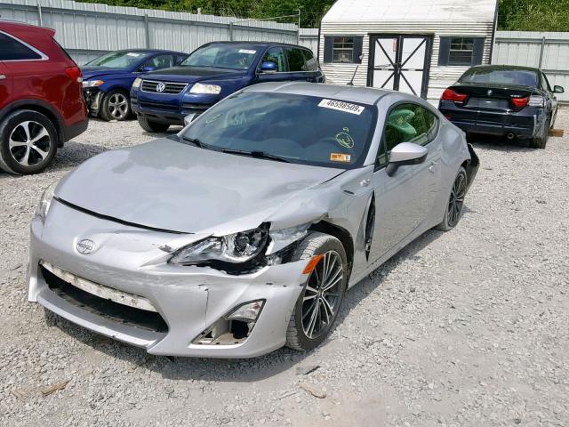 JF1ZNAA13D1712031 - 2013 TOYOTA SCION FR-S SILVER photo 2