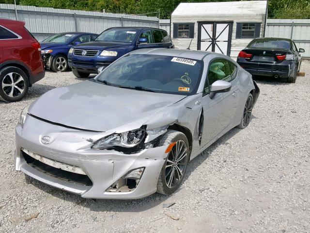 JF1ZNAA13D1712031 - 2013 TOYOTA SCION FR-S SILVER photo 9