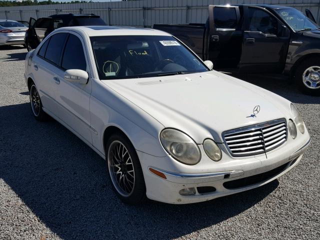 WDBUF65J93A342323 - 2003 MERCEDES-BENZ E 320 WHITE photo 1