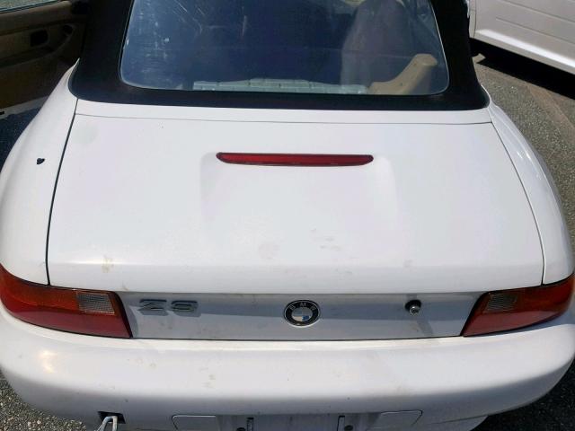 4USCH732XVLB84359 - 1997 BMW Z3 1.9 WHITE photo 6