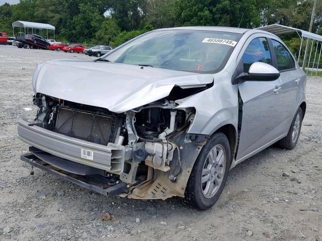 1G1JA5SH8C4212023 - 2012 CHEVROLET SONIC LS 银色 照片 2