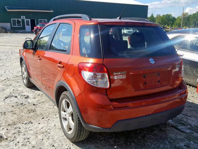 JS2YB5A35C6306329 - 2012 SUZUKI SX4 ORANGE photo 3