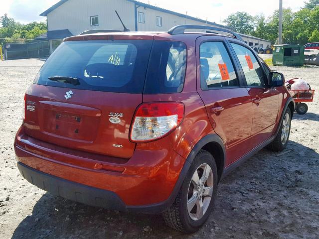 JS2YB5A35C6306329 - 2012 SUZUKI SX4 ORANGE photo 4