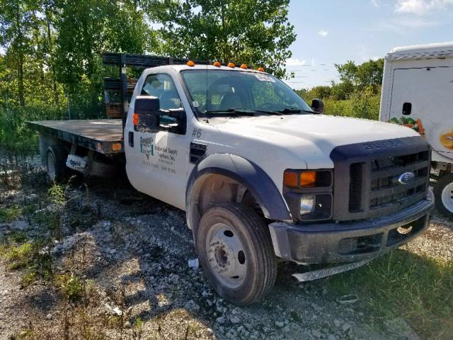 1FDAF56Y88EB49117 - 2008 FORD F550 SUPER WHITE photo 1