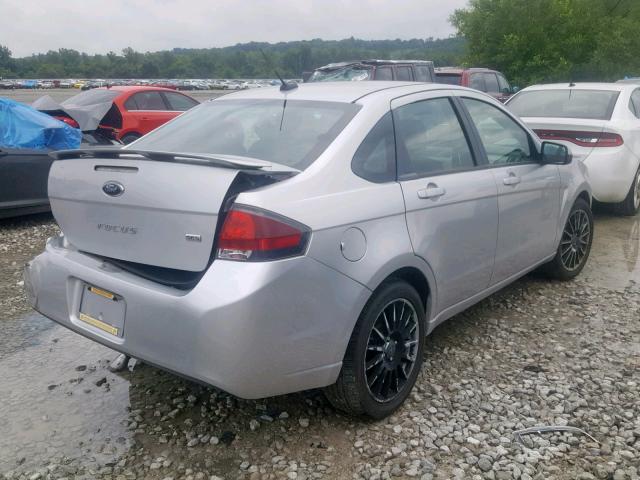 1FAHP3GN7AW114745 - 2010 FORD FOCUS SES GRAY photo 4