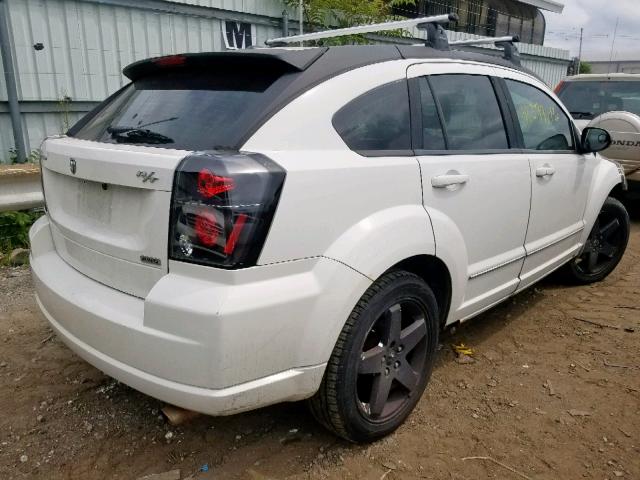 1B3HE78K28D594146 - 2008 DODGE CALIBER R/ WHITE photo 4