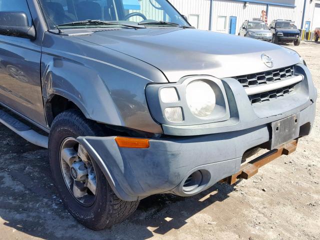 5N1ED28Y93C651285 - 2003 NISSAN XTERRA XE GRAY photo 9