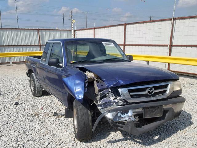 4F4YR16U91TM01837 - 2001 MAZDA B3000 CAB BLUE photo 1