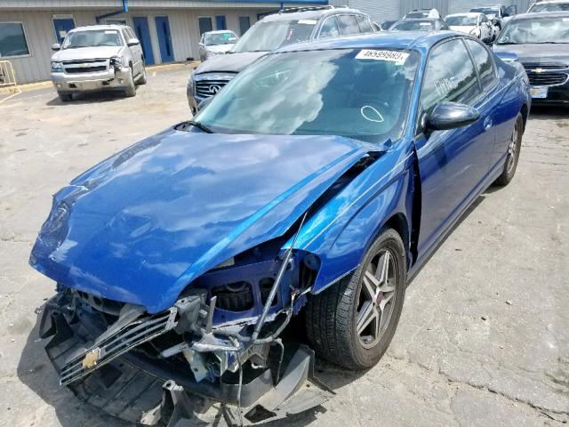 2G1WN161969257392 - 2006 CHEVROLET MONTE CARL ლურჯი ფოტო 2