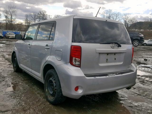 JTLZE4FE4B1127256 - 2011 TOYOTA SCION XB 银色 照片 3