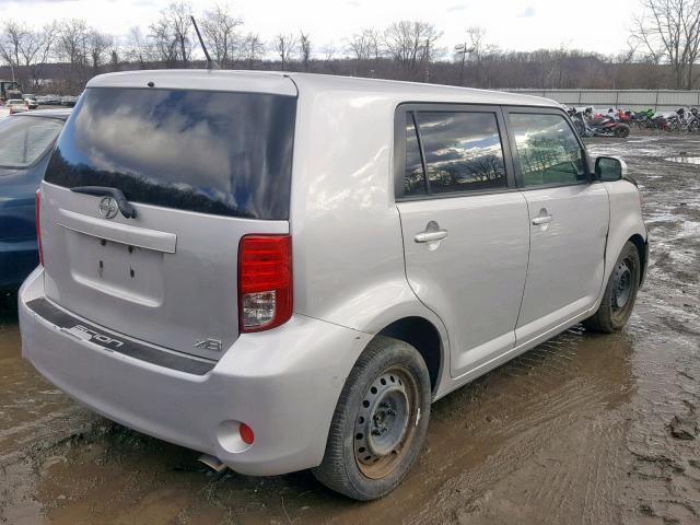 JTLZE4FE4B1127256 - 2011 TOYOTA SCION XB 银色 照片 4