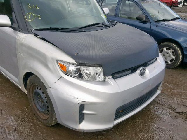 JTLZE4FE4B1127256 - 2011 TOYOTA SCION XB 银色 照片 9