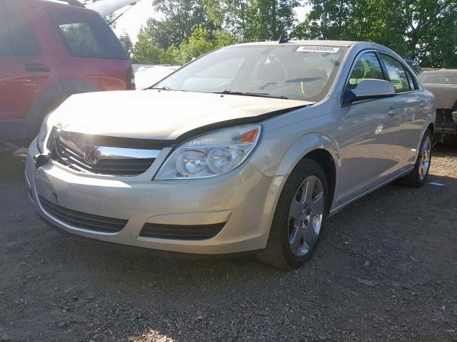 1G8ZS57B19F136051 - 2009 SATURN AURA XE BEIGE photo 2