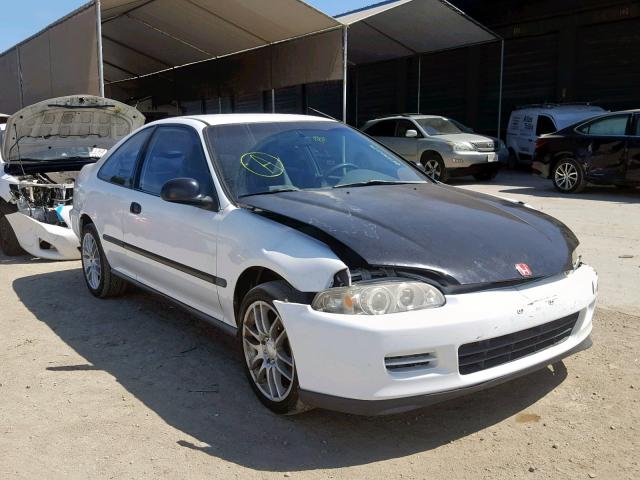 2HGEJ2120RH556740 - 1994 HONDA CIVIC DX WHITE photo 1