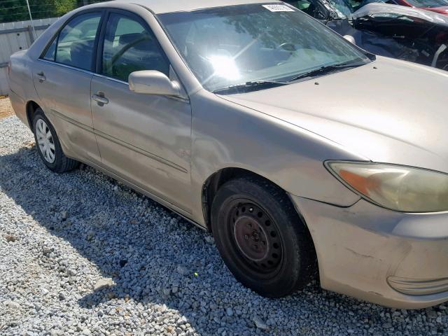 4T1BE32K64U898804 - 2004 TOYOTA CAMRY LE GOLD photo 9