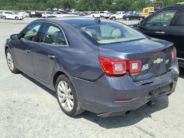1G11H5SA8DF305810 - 2013 CHEVROLET MALIBU LTZ ლურჯი ფოტო 3