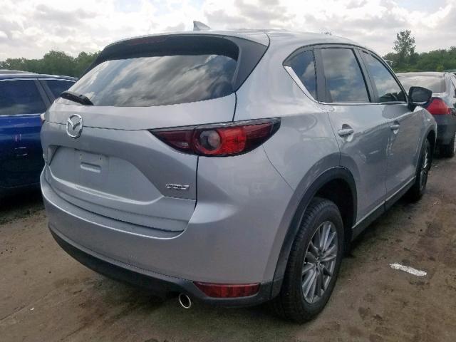 JM3KFBBM0J0415945 - 2018 MAZDA CX-5 SPORT SILVER photo 4