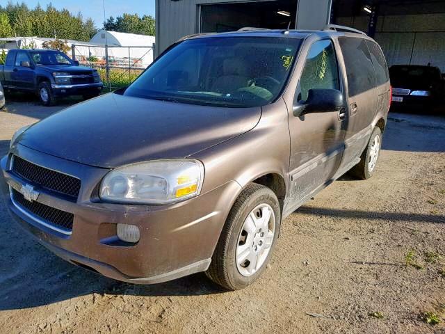 1GNDU33119D112427 - 2009 CHEVROLET UPLANDER L BROWN photo 2