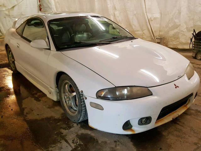 4A3AK54FXWE013017 - 1998 MITSUBISHI ECLIPSE GS WHITE photo 1