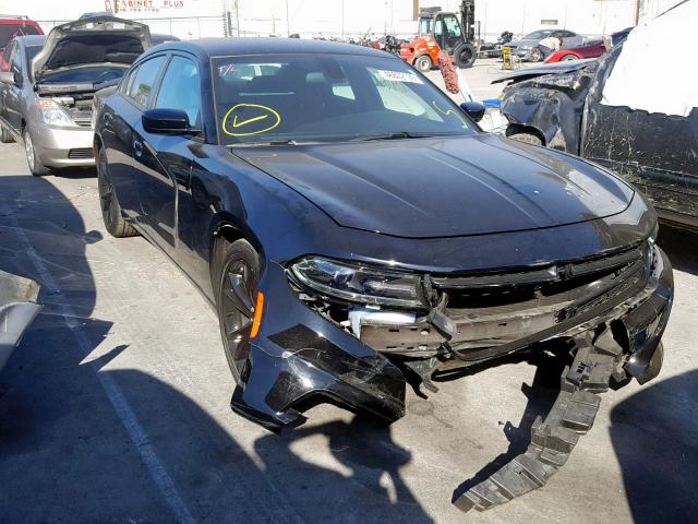 2C3CDXBG3JH126195 - 2018 DODGE CHARGER SX BLACK photo 1