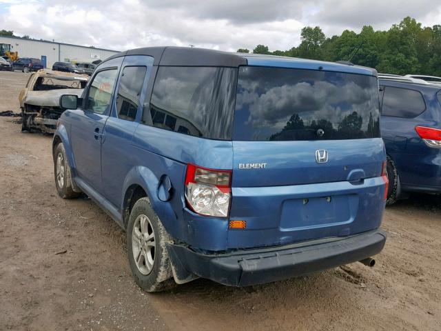 5J6YH187X6L010300 - 2006 HONDA ELEMENT EX BLUE photo 3