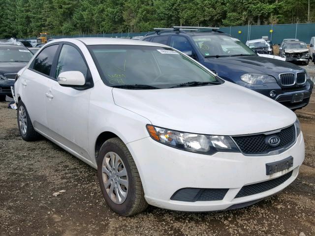 KNAFU4A28A5226066 - 2010 KIA FORTE EX WHITE photo 1