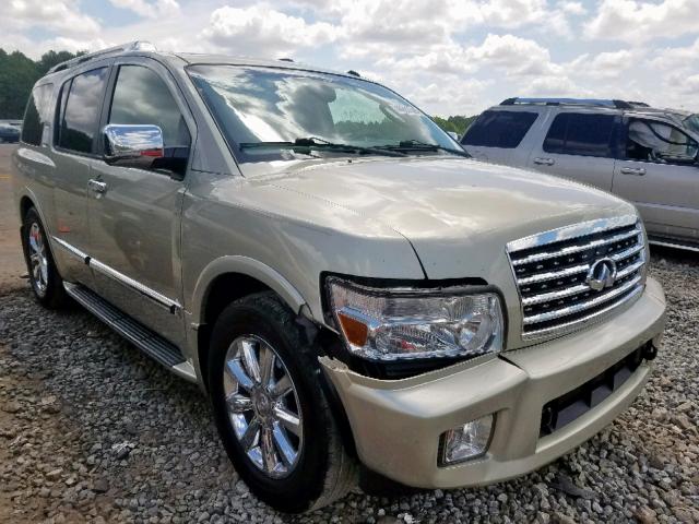 5N3AA08D28N903809 - 2008 INFINITI QX56 GOLD photo 1