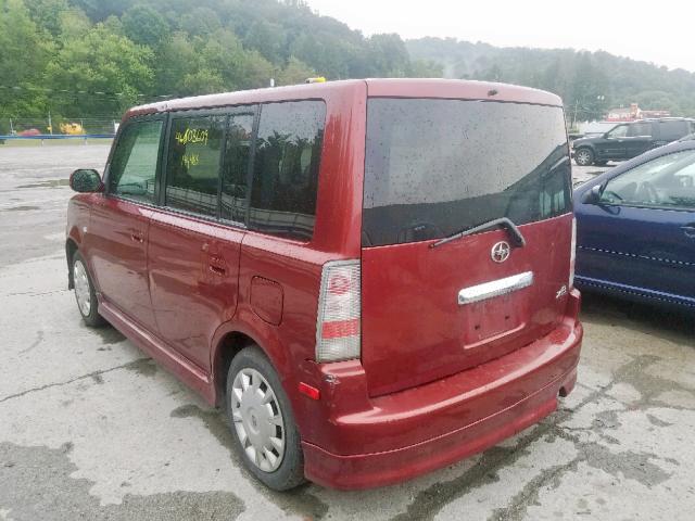 JTLKT324064125507 - 2006 TOYOTA SCION XB 红色 照片 3