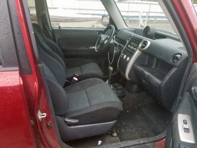 JTLKT324064125507 - 2006 TOYOTA SCION XB 红色 照片 5