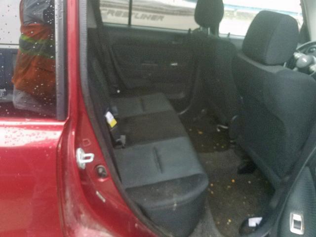JTLKT324064125507 - 2006 TOYOTA SCION XB 红色 照片 6