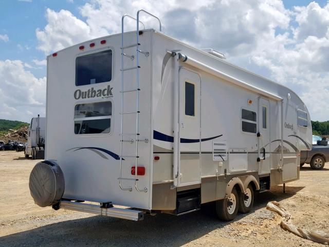 4YDF29F255G916170 - 2006 KEYSTONE OUTBACK WHITE photo 4