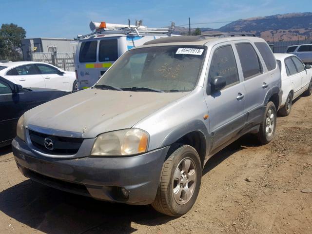 4F2CU08101KM07854 - 2001 MAZDA TRIBUTE LX SILVER photo 2