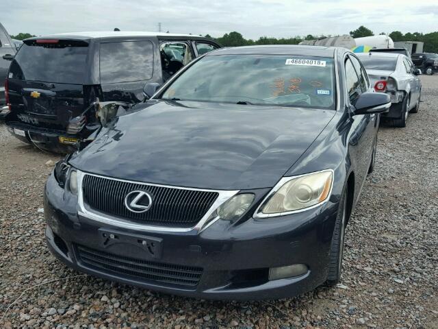 JTHBE96S880039999 - 2008 LEXUS GS 350 GRAY photo 2