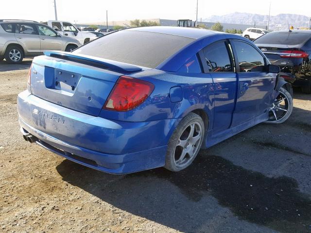 1G8AV12F44Z166255 - 2004 SATURN ION LEVEL BLUE photo 4