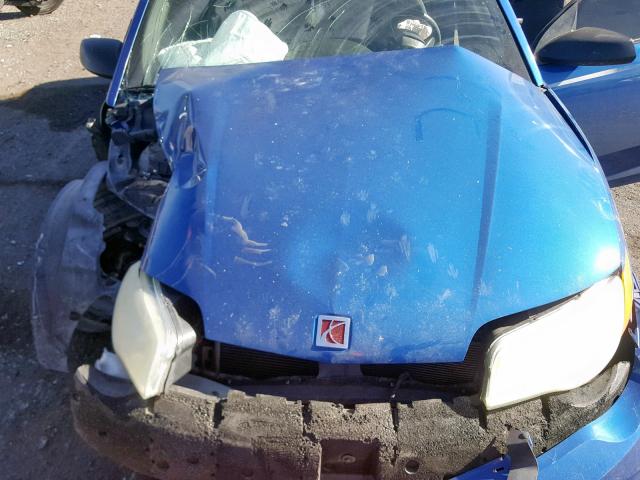 1G8AV12F44Z166255 - 2004 SATURN ION LEVEL BLUE photo 7
