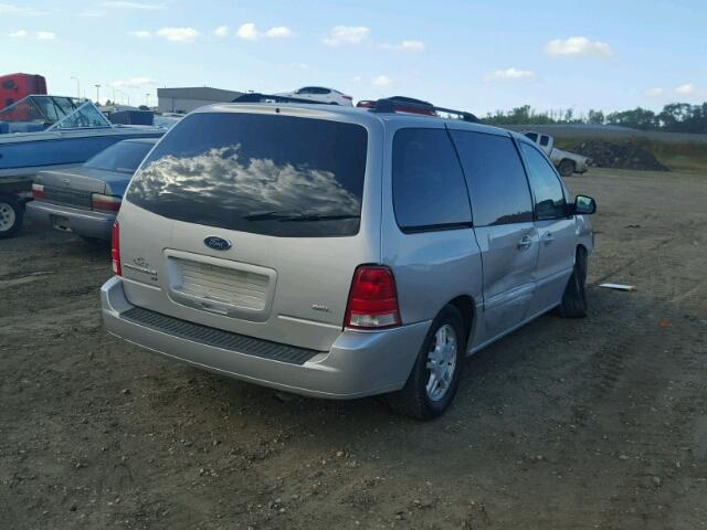 2FMZA522X6BA11896 - 2006 FORD FREESTAR S GRAY photo 4